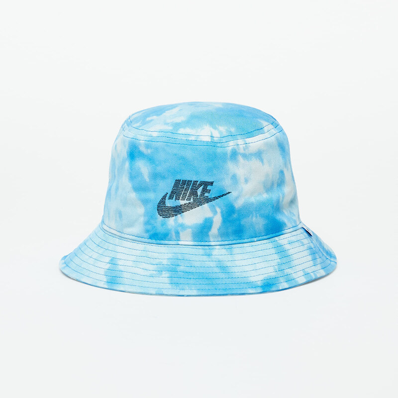 Klobouk Nike Apex Bucket Hat Photo Blue/ Light Silver/ Black