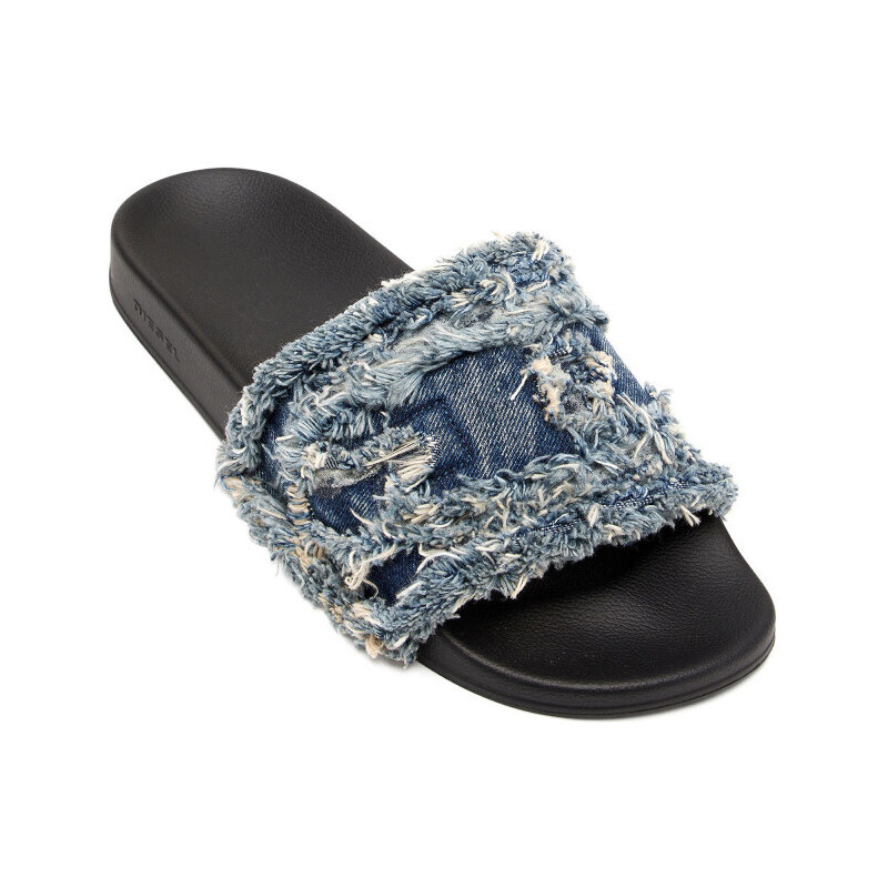 PANTOFLE DIESEL MAYEMI SA-SLIDE D DENIM SANDAL