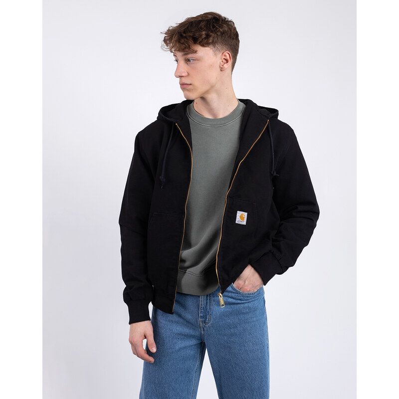 Carhartt WIP Active Jacket Black aged canvas