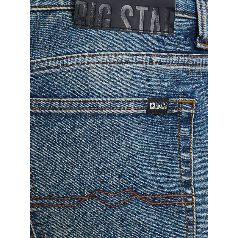 Big Star Man's Skinny Trousers Denim 190093 Dark Denim-750