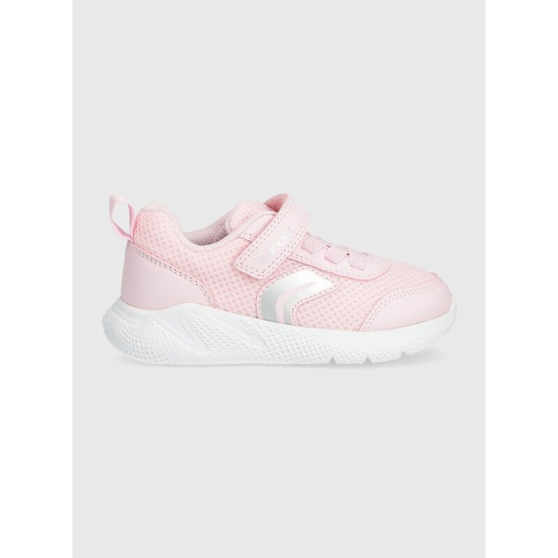 Dětské sneakers boty Geox SPRINTYE růžová barva