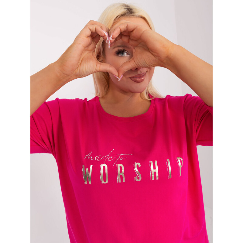 RELEVANCE Blouse-RV-BZ-9449.76-fuchsia 107089572