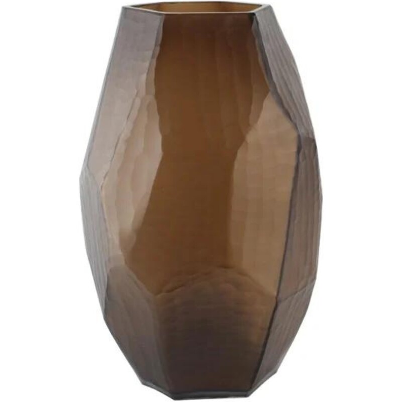 Hnědá skleněná váza Richmond Sadie 33 x 20,5 cm