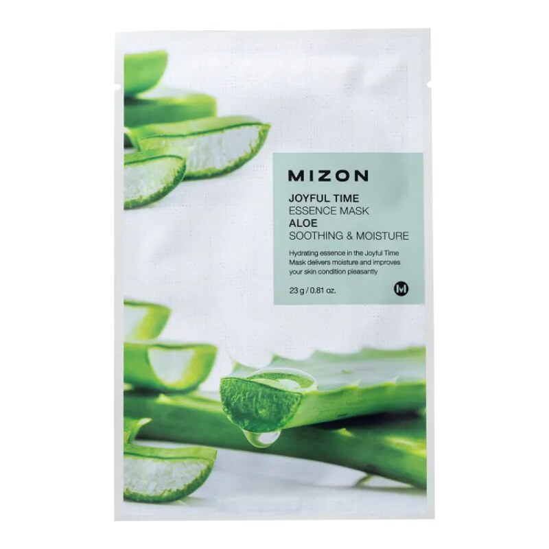 MIZON - JOYFULL TIME EESSENCE MASK ALOE - Revitalizační zpevňující maska 23 g