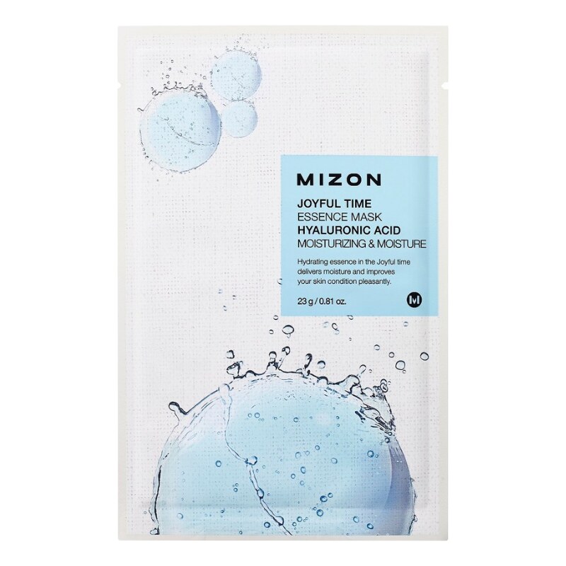 MIZON - JOYFULL TIME EESSENCE MASK HYALURONIC ACID - Hydratační a zklidňující plátýnková maska 23 g