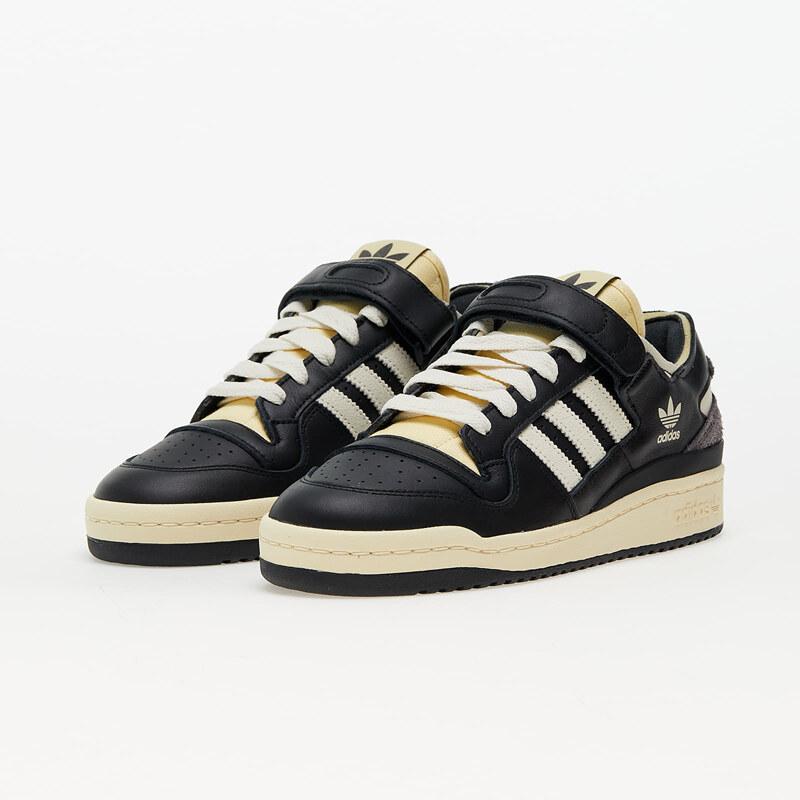 adidas Originals Pánské nízké tenisky adidas Forum 84 Low Core Black/ Crew White/ Easy Yellow