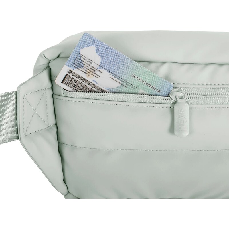 Heys Puffer Waist Bag Sage Green