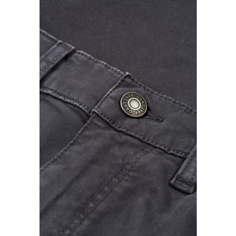 DŽÍNY GANT SLIM DESERT JEANS černá 33/32