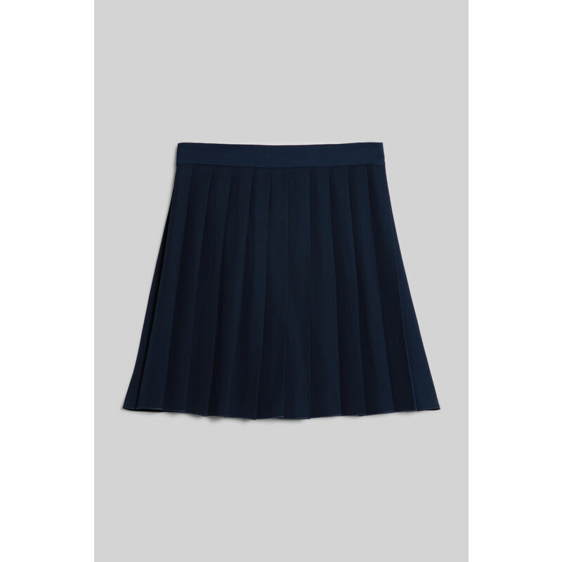 SUKNĚ GANT PLEATED SKIRT modrá 34