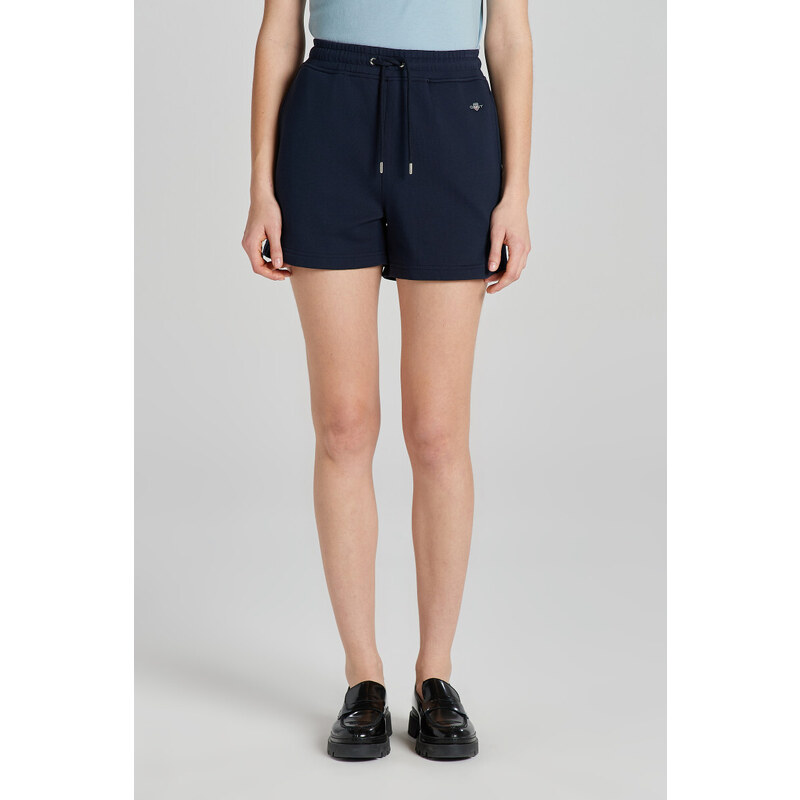 TEPLÁKOVÉ ŠORTKY GANT REL SHIELD SHORTS EVENING BLUE