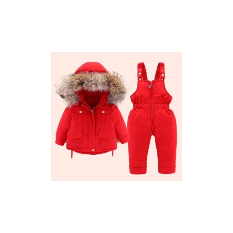 Čína DEAR RABBIT dětská zimní bunda a oteplovací kalhoty