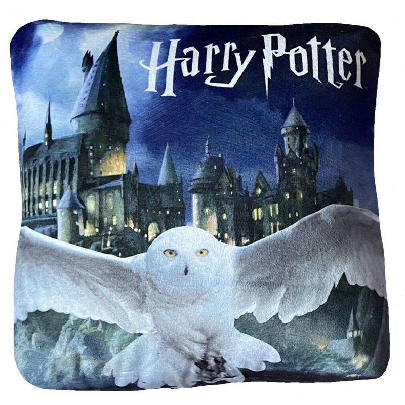 POLŠTÁŘ HARRY POTTER sova Hedvika a Bradavice - GLAMI.cz