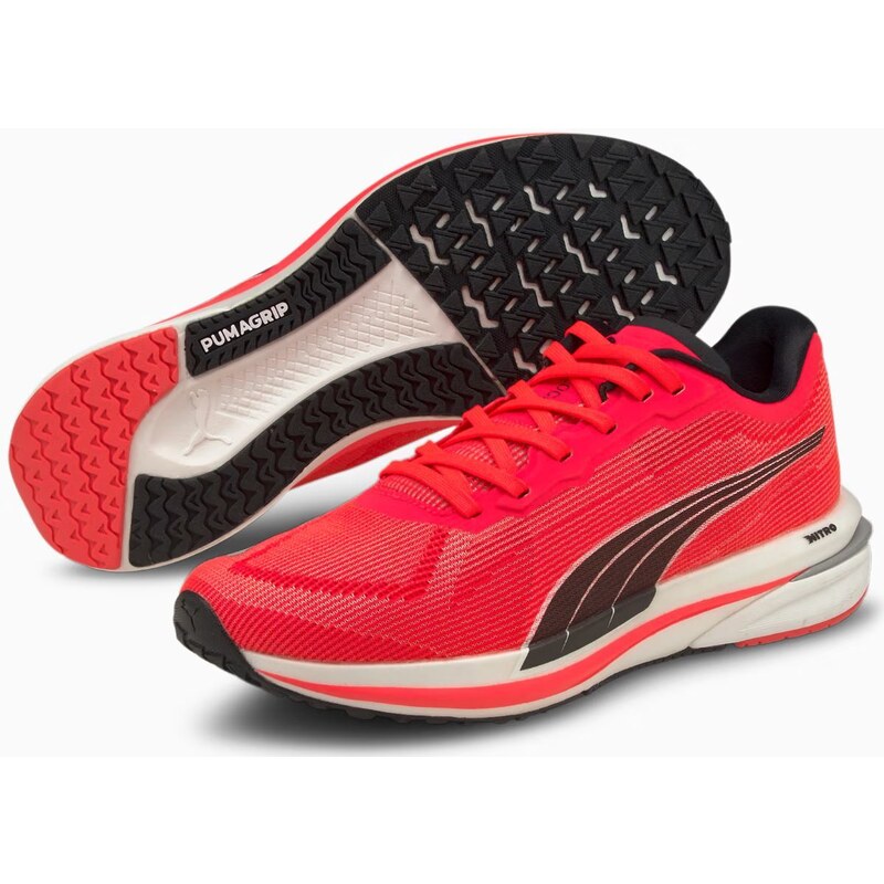 Puma Wmns Velocity Nitro Red-Black-White