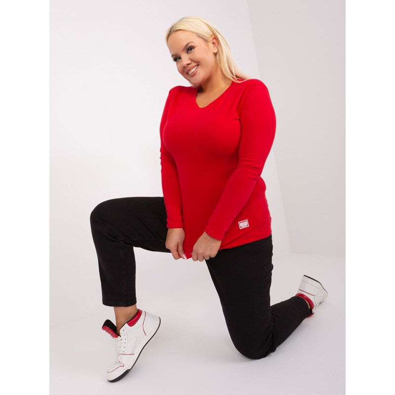 RELEVANCE Blouse-RV-BZ-9257.19-red