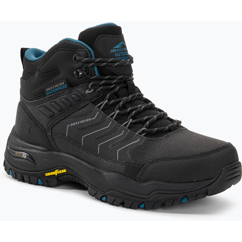 SKECHERS Arch Fit Dawson Raveno černá pánská treková obuv