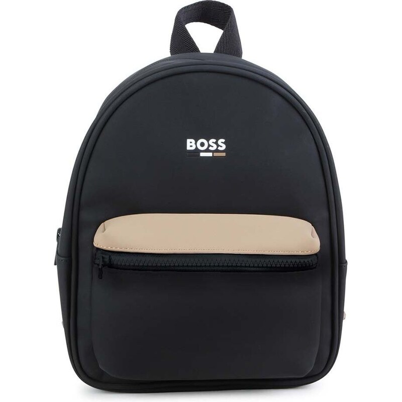 Dětský batoh BOSS černá barva, malý, vzorovaný