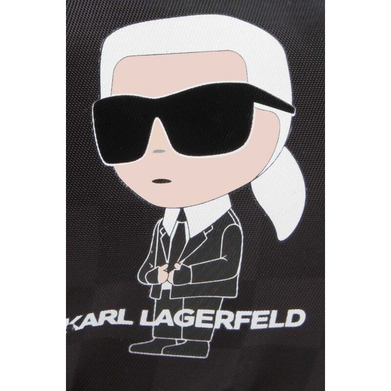 Dětská ledvinka Karl Lagerfeld černá barva