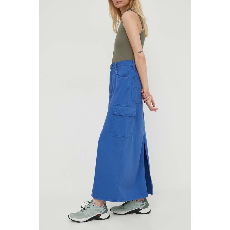 Džínová sukně G-Star Raw maxi