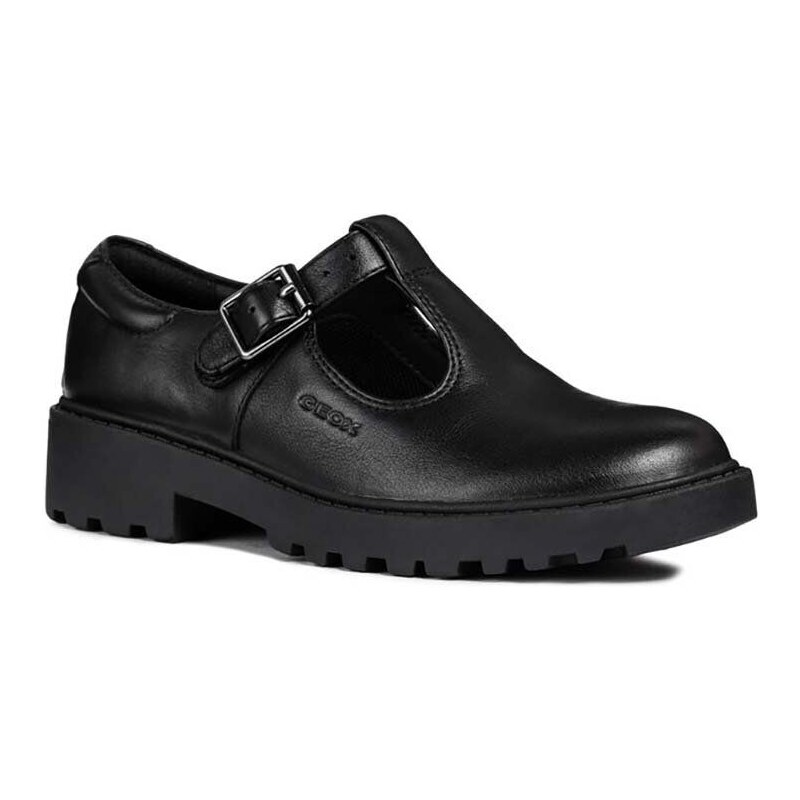 Kožené polobotky Geox CASEY