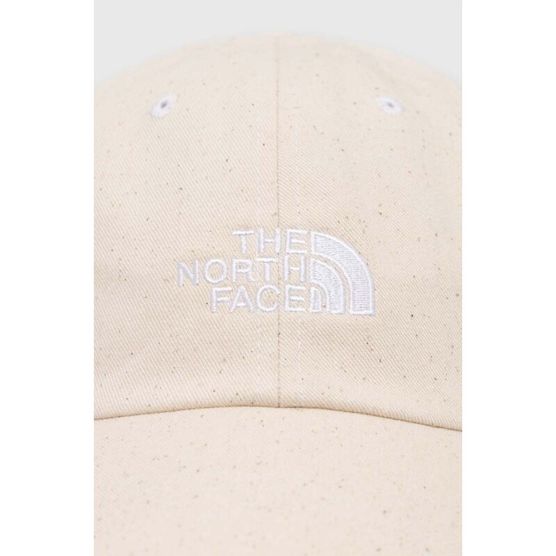 Kšiltovka The North Face Norm Hat béžová barva, s aplikací, NF0A7WHOXMO1