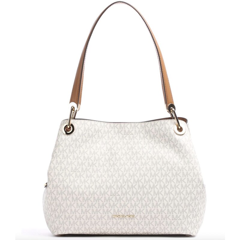 Kabelka Michael Kors Raven LG logo Tote vanilla