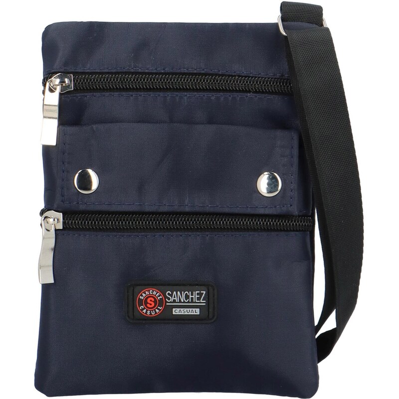 Sanchez Látková crossbody taška Lasac, modrá