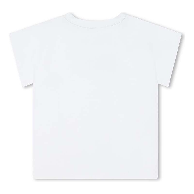Dětské tričko Dkny bílá barva