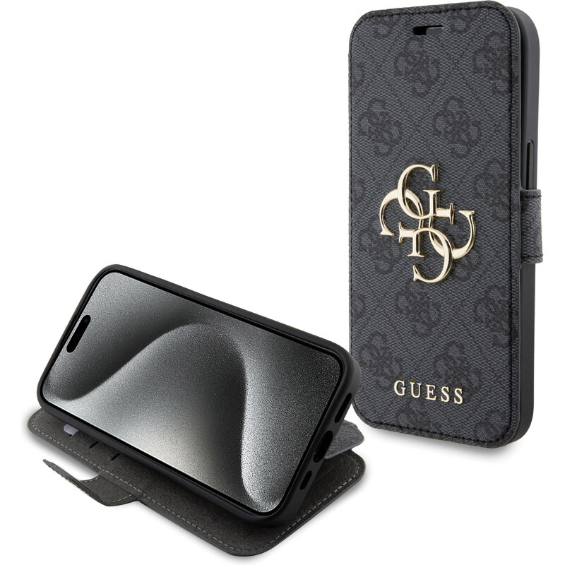 Guess 4G Logo pro iPhone 13 GUBKP13M4GMGGR šedá