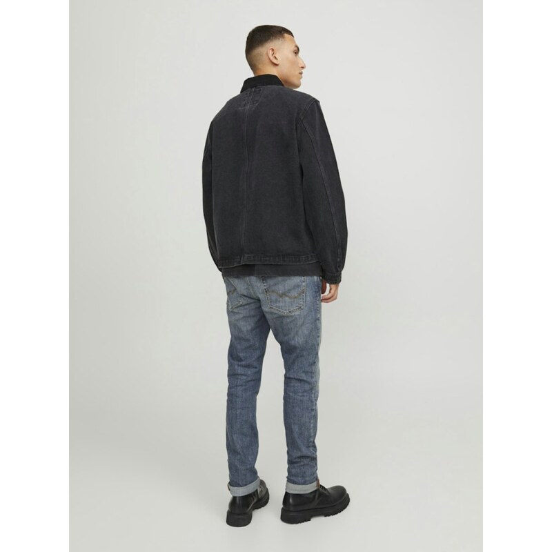 Modré pánské slim fit džíny Jack & Jones Glenn - Pánské