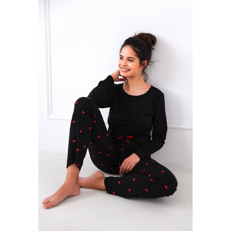 Pyjamas Sensis Eternity L/R S-XL black 099