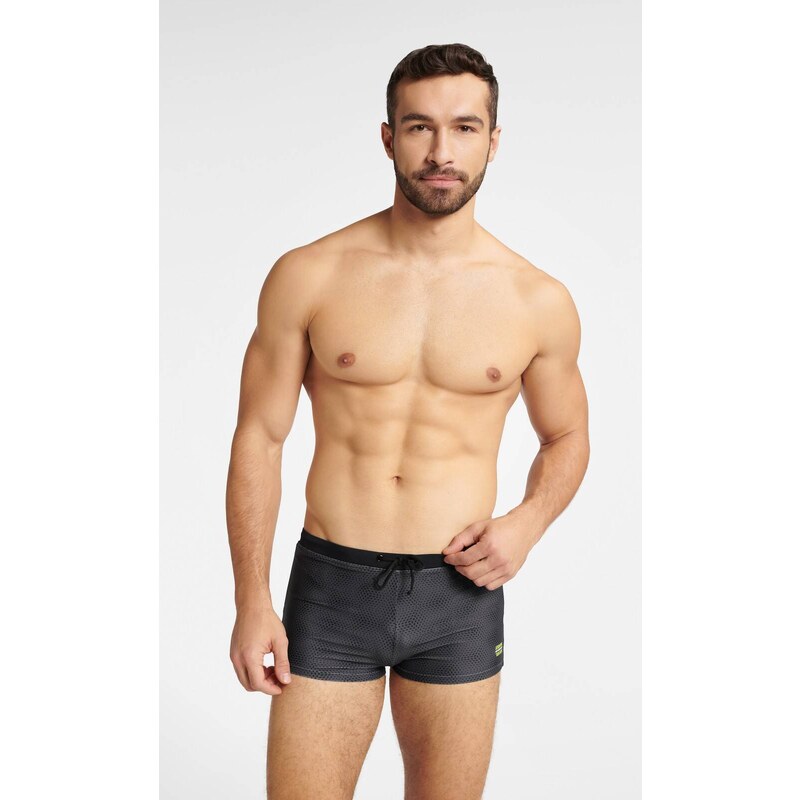 Henderson 40773 Giro M-2XL grey 90x swim boxer shorts