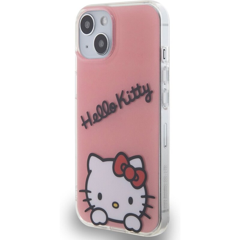 Ochranný kryt na iPhone 13 - Hello Kitty, IML Daydreaming Logo Pink