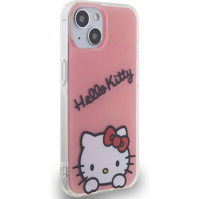 Ochranný kryt na iPhone 13 - Hello Kitty, IML Daydreaming Logo Pink