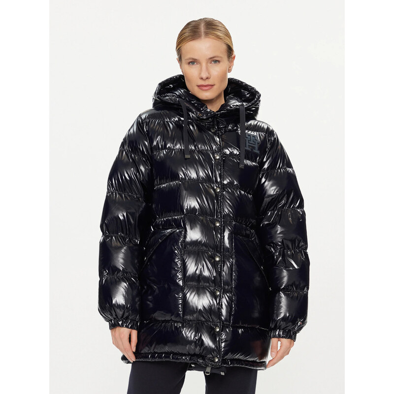 Tommy Hilfiger dámská tmavě modrá bunda