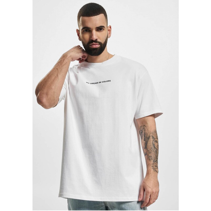Mister Tee My Dream in Colors Oversize Tee bílé