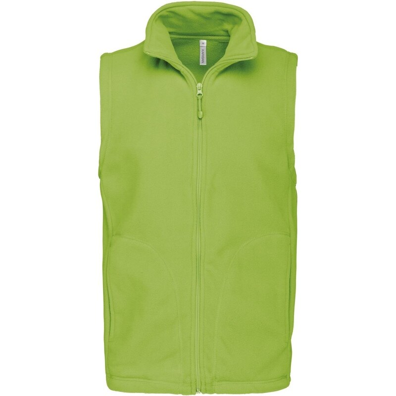 Kariban .K913 LUCA Pánská fleecová vesta Lime -