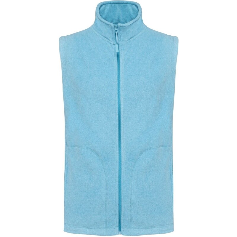 Kariban .K913 LUCA Pánská fleecová vesta cloudy blue -
