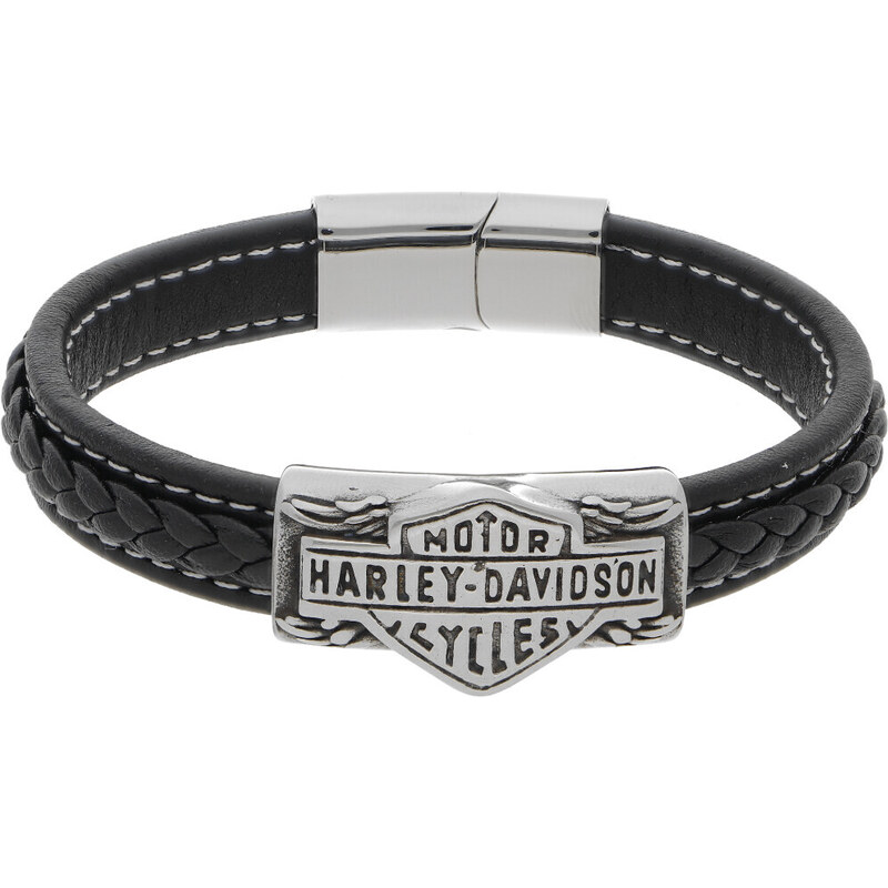 Ewena Kožený náramek Harley Davidson KD124 89501748