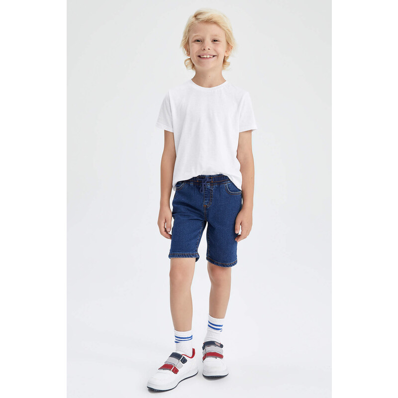 DEFACTO Boy Regular Fit Jean Bermuda