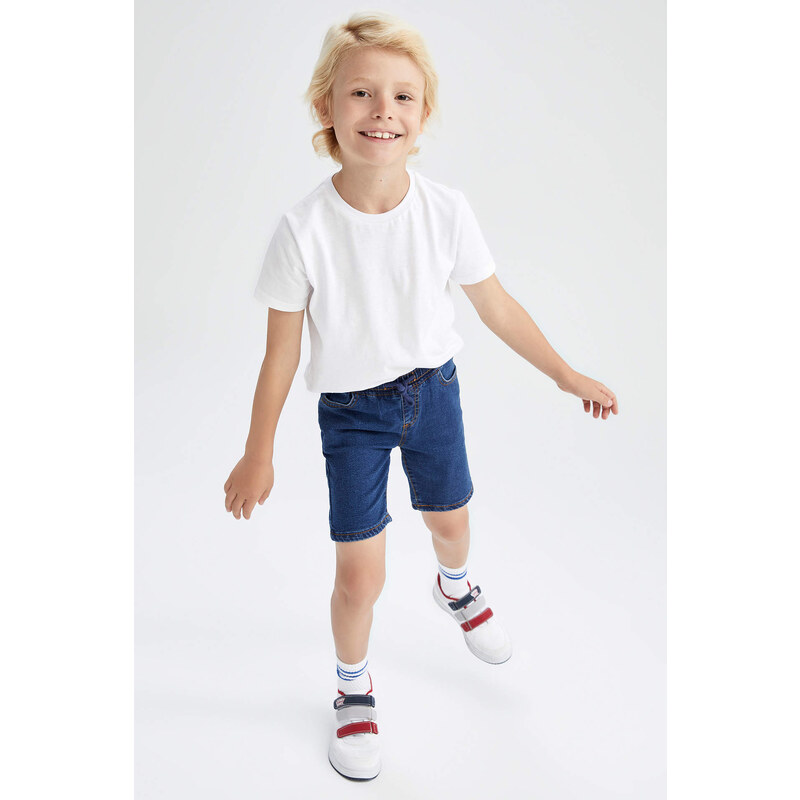 DEFACTO Boy Regular Fit Jean Bermuda