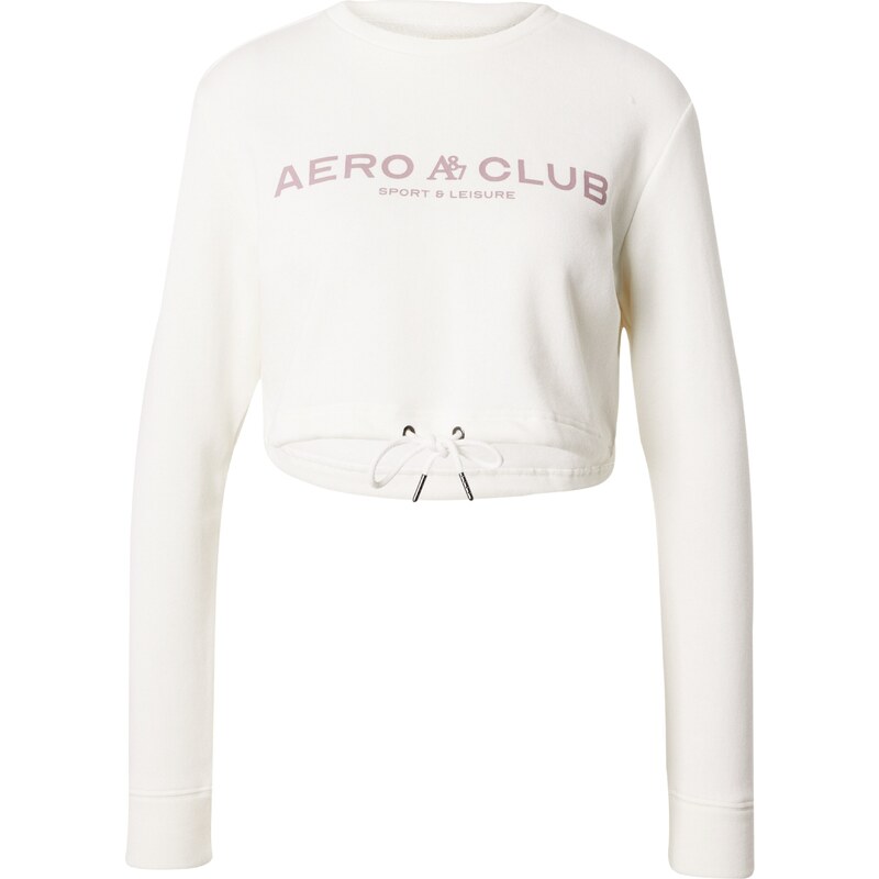 AÉROPOSTALE Mikina starorůžová / offwhite 109496152