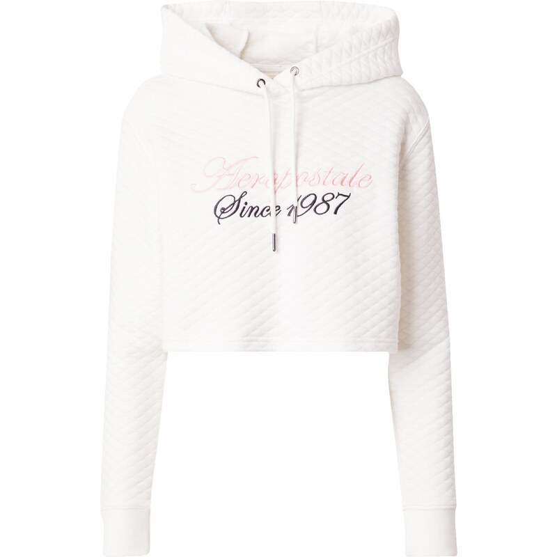 AÉROPOSTALE Mikina růžová / černá / offwhite 90142733