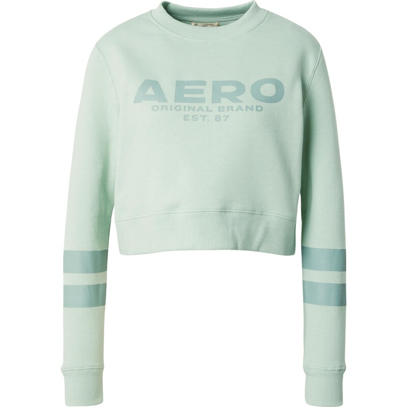 AÉROPOSTALE Mikina tyrkysová / mátová 109496217