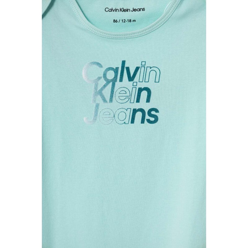 Kojenecký overal Calvin Klein Jeans 2-pack