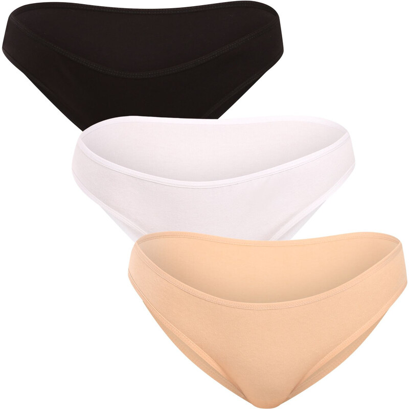 3PACK dámské kalhotky Nedeto vícebarevné (3NK004) 89517201