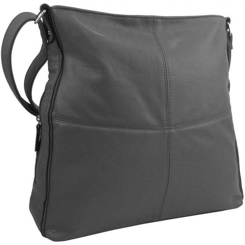 MARIA MARNI Praktická velká dámská crossbody kabelka 47-MH tmavě šedá 89516799