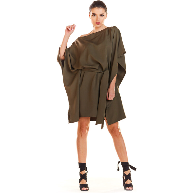 Infinite You Womans Dress M196 Khaki