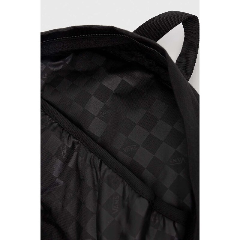 Dětský batoh Vans OLD SKOOL GROM BACKPACK černá barva, velký, s aplikací