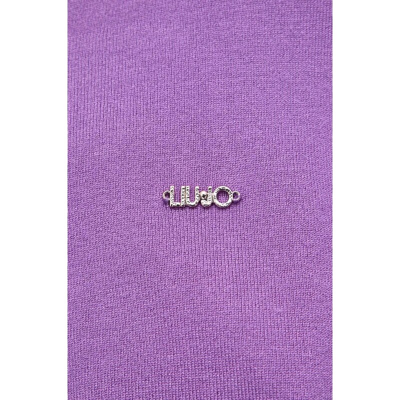 Svetr Liu Jo dámský, fialová barva, lehký