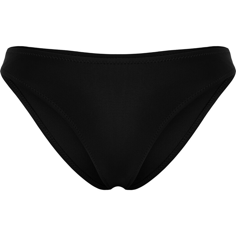 Trendyol Black Regular Bikini Bottom